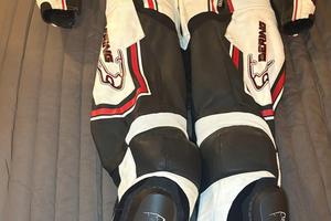 Tuta moto in pelle Xxl