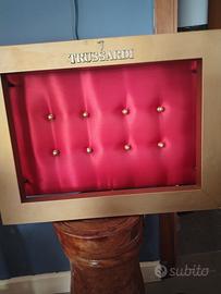 espositore Trussardi anni 80 vintage 
