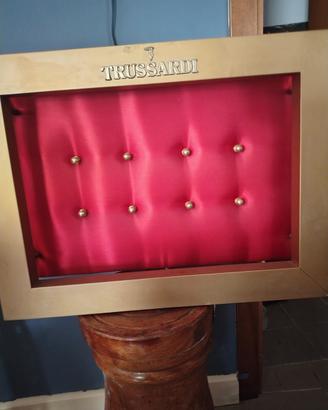 espositore Trussardi anni 80 vintage 