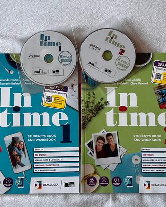 Libri di inglese vol. 1/2 “In Time” +DVD