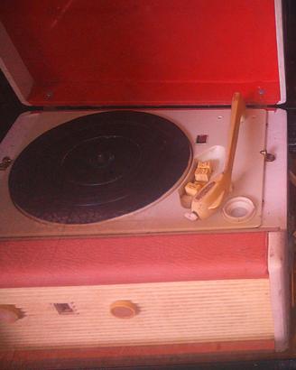 GIRADISCHI IN VALIGIA  ANNI 60