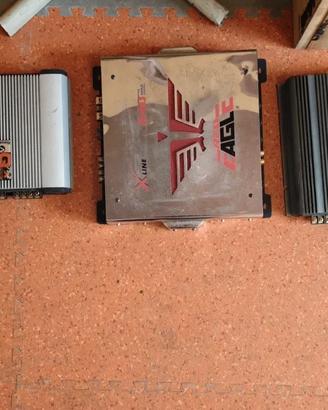 Lotto Amplificatori Old School Car Audio 5 Pezzi