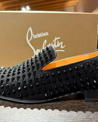 Louboutin dandelion spikes mocassini borchie tg 43