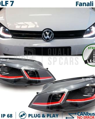 FARI LED Per Golf 7 TRASFORMAZIONE in Golf 7.5 GTI