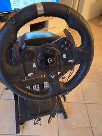 Volante+pedaliera + supporto LOGITEC G29 per X-Box
