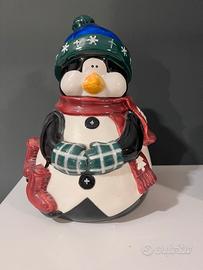 Vaso Pinguino porta biscotti