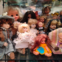 Collezione bambole anni 40 50 60