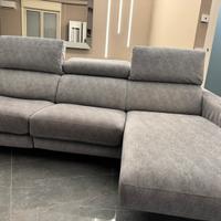 Divano angolare Poltrone&Sofà con relax elettrico