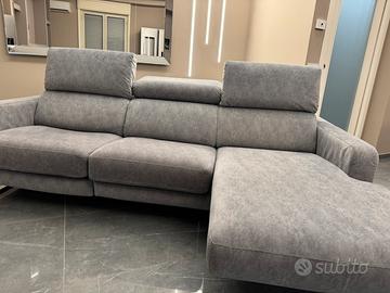 Divano angolare Poltrone&Sofà con relax elettrico