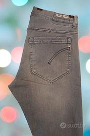 Blue jeans uomo in cotone scolorito skynny Dondup