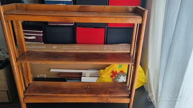 Libreria mobile in legno 