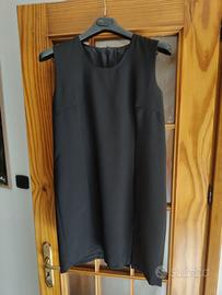Tubino corto nero linea dritta – Tg. M/L