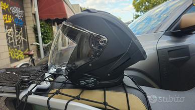 Casco jet con interfono 