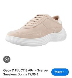 Sneakers Geox Fluctis Donna 39 pari al nuovo