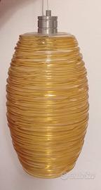 lampadario in  vetro vistosi 