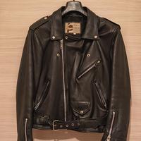 Chiodo giubbotto da moto in vera pelle