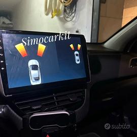Autoradio 10'' Android 14 2+64Gb Per Peugeot 208