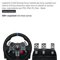 Logitech G G29 Driving Force volante da corsa