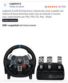 Logitech G G29 Driving Force volante da corsa