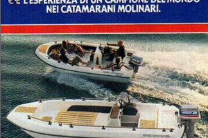 Barca Angelo Molinari 4.35 Evinrude 25 cv