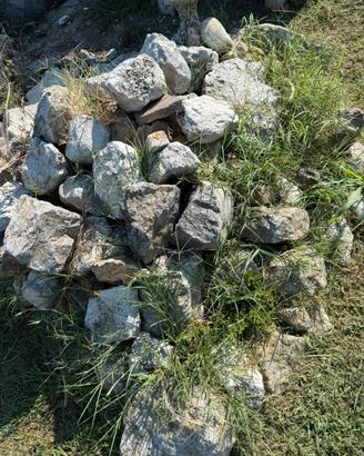 Sassi per decorazione giardino