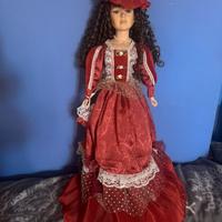 Bambola porcellana vintage