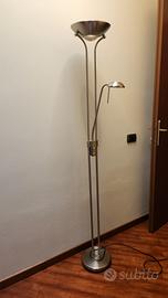 lampada doppia da terra/lettura