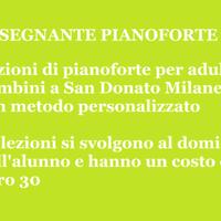 Docente pianoforte San Donato Milanese