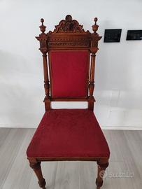 Sedia antica dell' 800