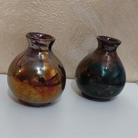 Coppia di vasi  anni '60 - '80  "Gatti di Faenza"