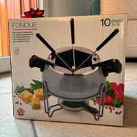 Set fonduta antiaderente  10 pezzi