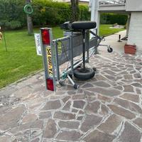 Carrello porta moto monoposto