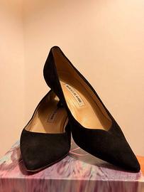 Décolleté Manolo Blahnik nere taglia 41