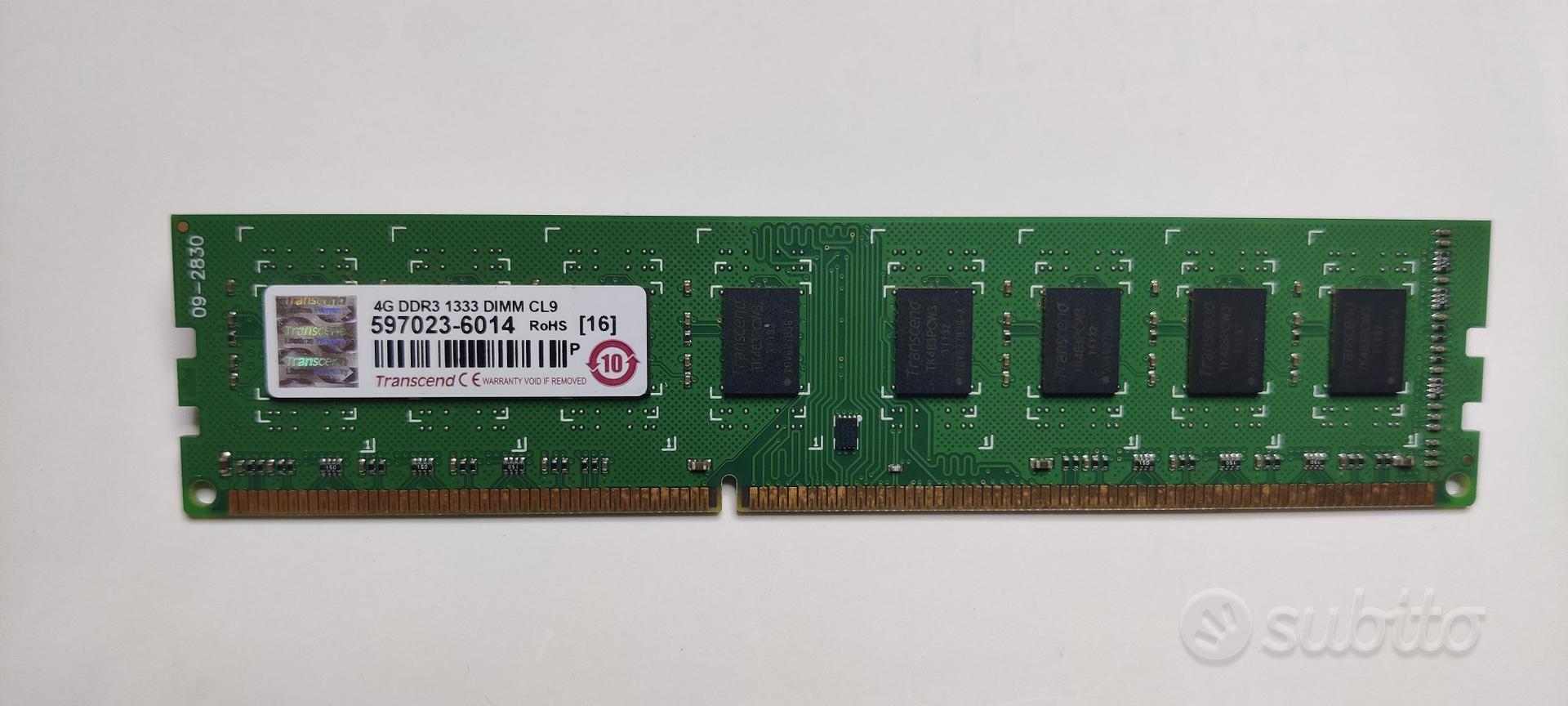 Transcend Ddr3 4gb 1333mhz Laptop Ram Transcend 4gb Ddr3 2g Ddr3