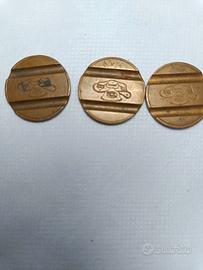 3 gettoni telefonici: 7701, 7805 e 7912.