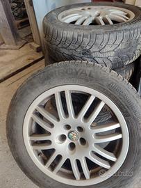 cerchi in lega da 17 per alfa 156 crosswagon 