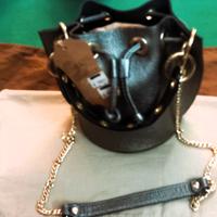 Borsa Secchiello  vera pelle mai usata