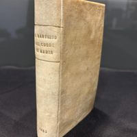 Libro antico 1753 - Maria Addolorata