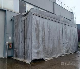 Capannone copriscopri mobile