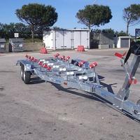 Carrello per barca MTA 24 Q.li 2.400Kg Doppio Asse