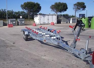 Carrello per barca MTA 24 Q.li 2.400Kg Doppio Asse