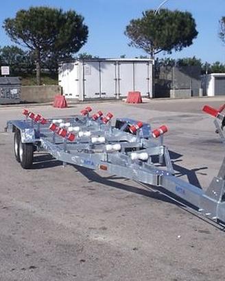 Carrello per barca MTA 24 Q.li 2.400Kg Doppio Asse