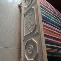 Letto antico 1 piazza e mezza laccato bianco