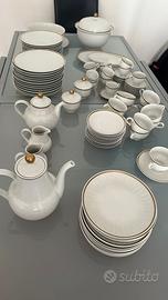 Servizio piatti porcellana