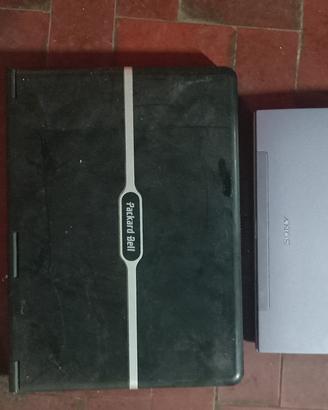 compiuter vaio,pakard bell