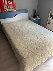 Coperta in lana Merinos letto una piazza e mezzo