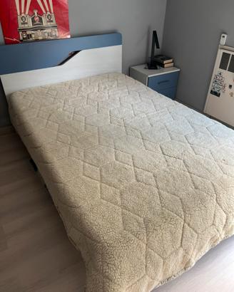 Coperta in lana Merinos letto una piazza e mezzo