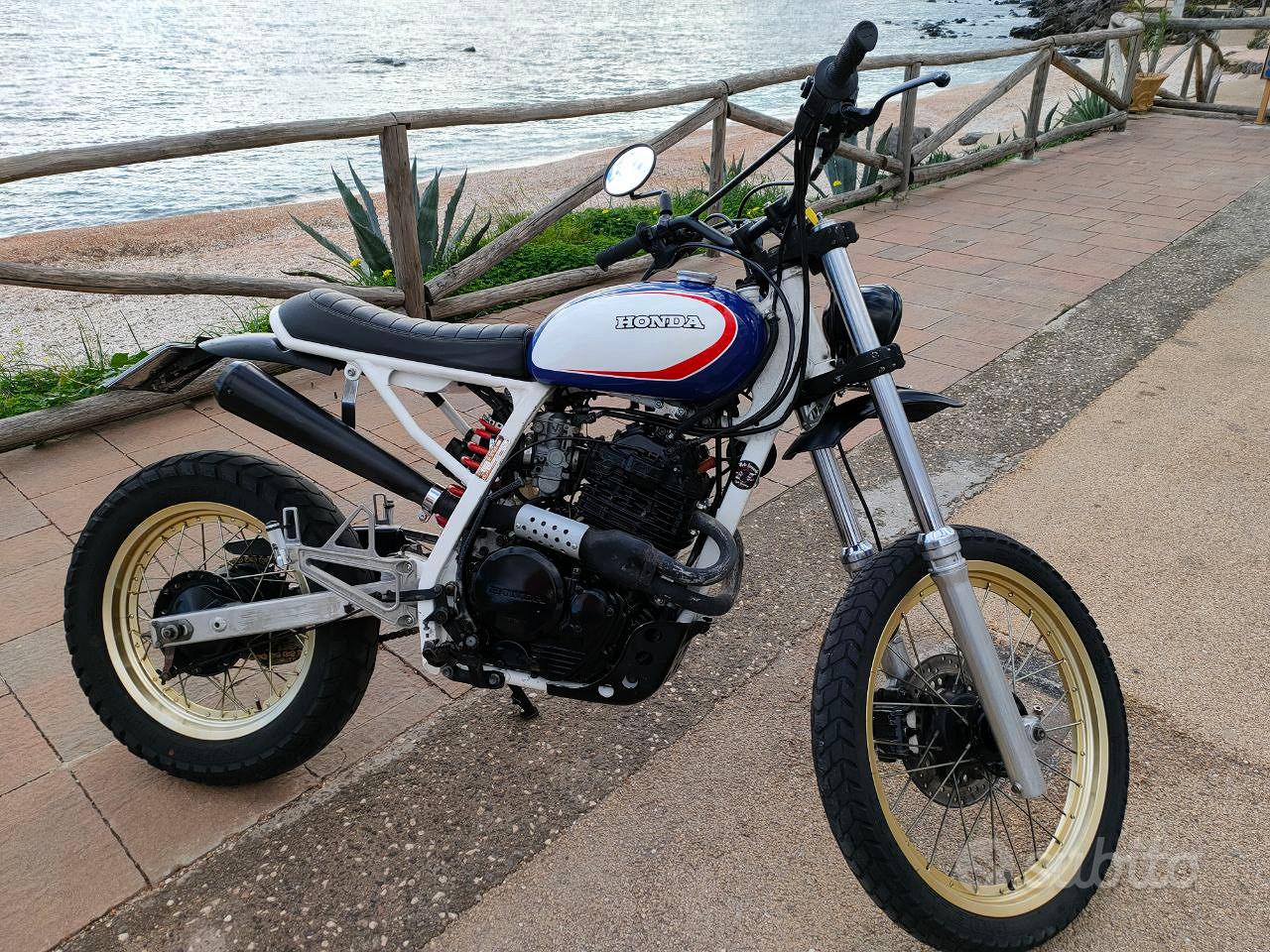 Honda xl600r scrambler clearance