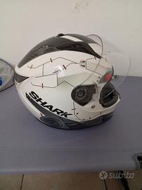 Casco Moto Shark skwal - Taglia M - con visierini 