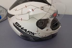 Casco Moto Shark skwal - Taglia M - con visierini 